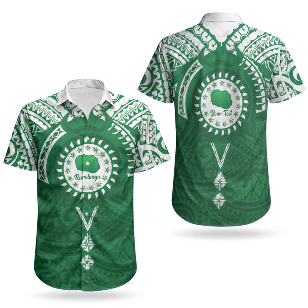 Personalised Cook Islands Rarotonga Couples Matching Summer Maxi Dress and Hawaiian Shirt Map With Kuki Airani Manta Ray Tattoo LT14 - Polynesian Pride