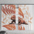 Red New Zealand Tuatara Window Curtain Aotearoa Sphenodon Punctatus Silver Fern