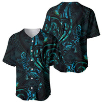 New Zealand Skink Baseball Jersey Aotearoa Maori Mix Paua Shell LT14 - Polynesian Pride