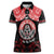 Aotearoa Toitu Te Tiriti Women Polo Shirt Haka Tiki Honour The Treaty