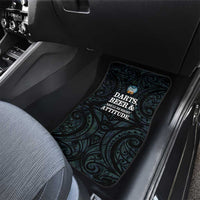 New Zealand Darts Beer Car Mats Paua Shell Aotearoa Maori Tattoo - Polynesian Pride