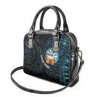 Personalized New Zealand Darts Beer Shoulder Handbag Paua Shell Aotearoa Maori Tattoo LT14 - Polynesian Pride