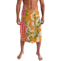 Prince Kuhio Aloha Hawaii Lavalava Plumeria Ilima Lei Palaka Motifs