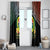 Personalised Penama Day Window Curtain Vanuatu Provinces Polynesian Pattern
