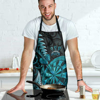 Personalised New Zealand Darts Apron Happiness Is A Tight Threesome Maori Paua Shell LT14 - Polynesian Pride