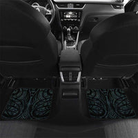 Personalised New Zealand Darts Car Mats Happiness Is A Tight Threesome Maori Paua Shell
