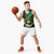 Personalised PNG Enga Provins Basketball Jersey Papua New Guinea Plumeria Melanesian Pattern - Polynesian Pride