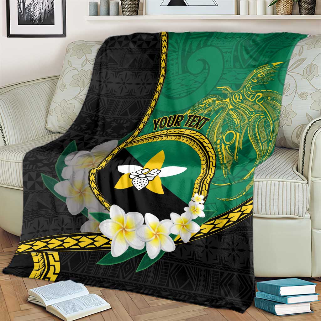 Personalised PNG Enga Provins Blanket Papua New Guinea Plumeria Melanesian Pattern LT14 - Polynesian Pride