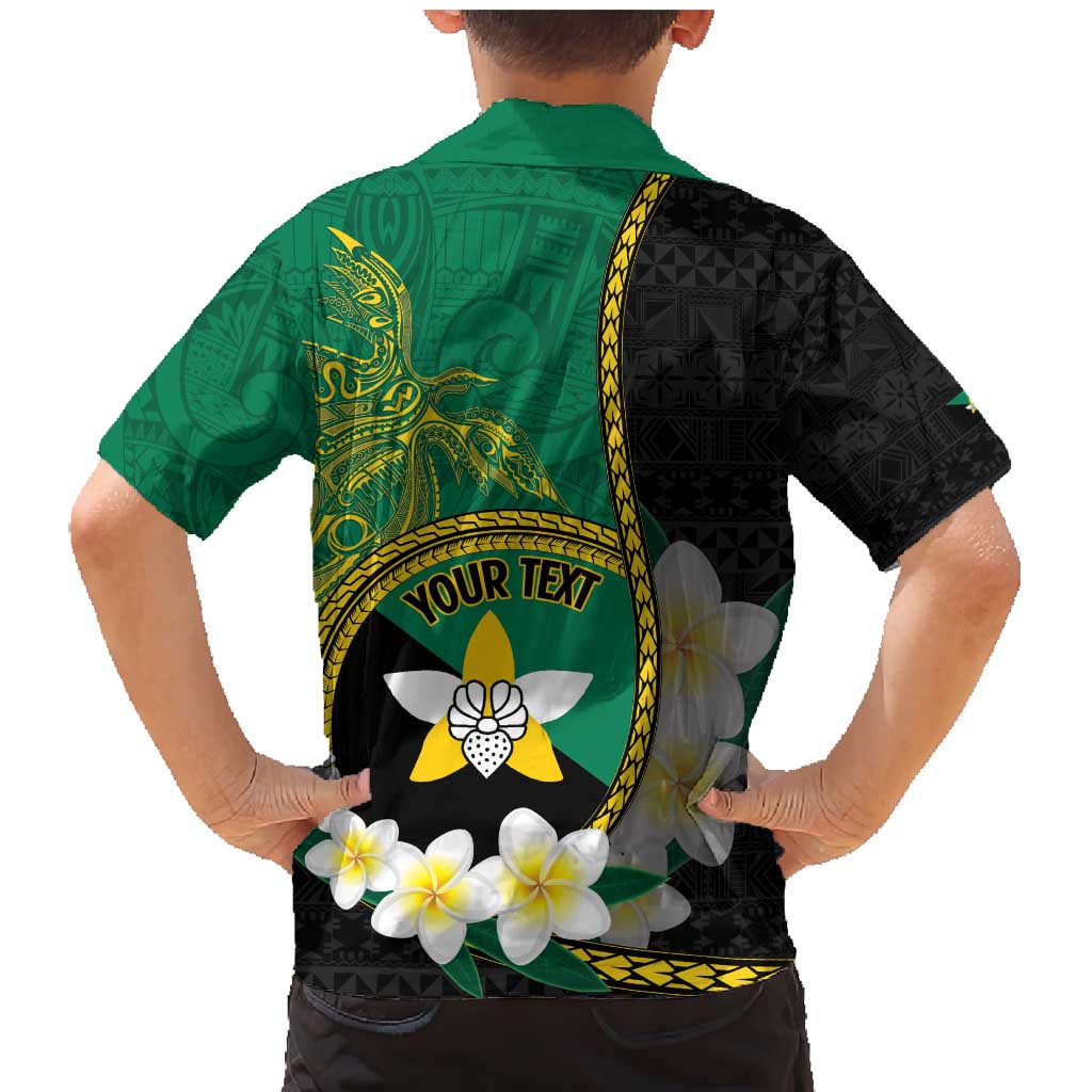 Personalised PNG Enga Provins Family Matching Mermaid Dress and Hawaiian Shirt Papua New Guinea Plumeria Melanesian Pattern LT14 - Polynesian Pride