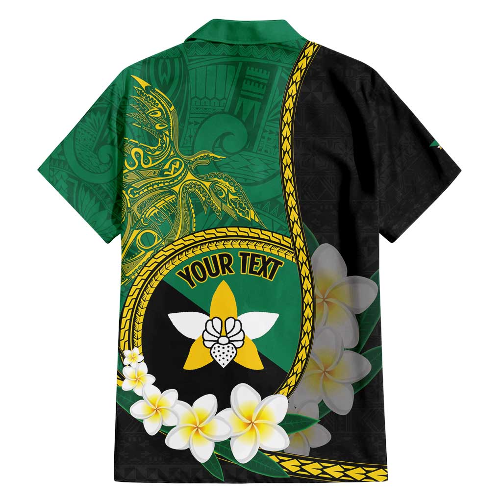 Personalised PNG Enga Provins Family Matching Summer Maxi Dress and Hawaiian Shirt Papua New Guinea Plumeria Melanesian Pattern LT14 - Polynesian Pride