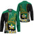 Personalised PNG Enga Provins Hockey Jersey Papua New Guinea Plumeria Melanesian Pattern - Polynesian Pride