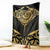 Gold Black New Zealand Manta Ray Blanket Aotearoa Maori Haehae - Polynesian Pride