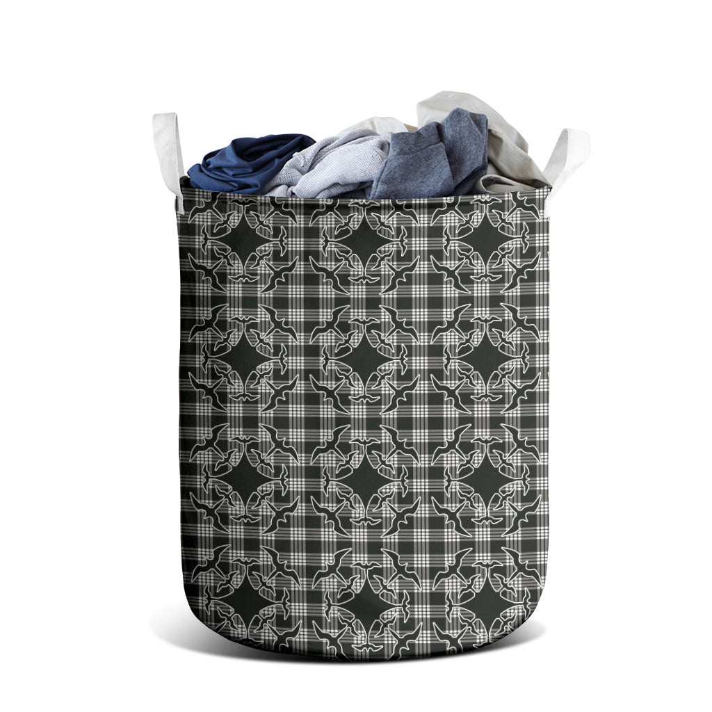 Eleele Hawaii Iwa Bird Palaka Motifs Laundry Basket LT14 - Polynesian Pride