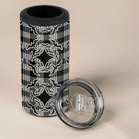 Eleele Hawaii Iwa Bird Palaka Motifs 4 in 1 Can Cooler Tumbler LT14 - Polynesian Pride