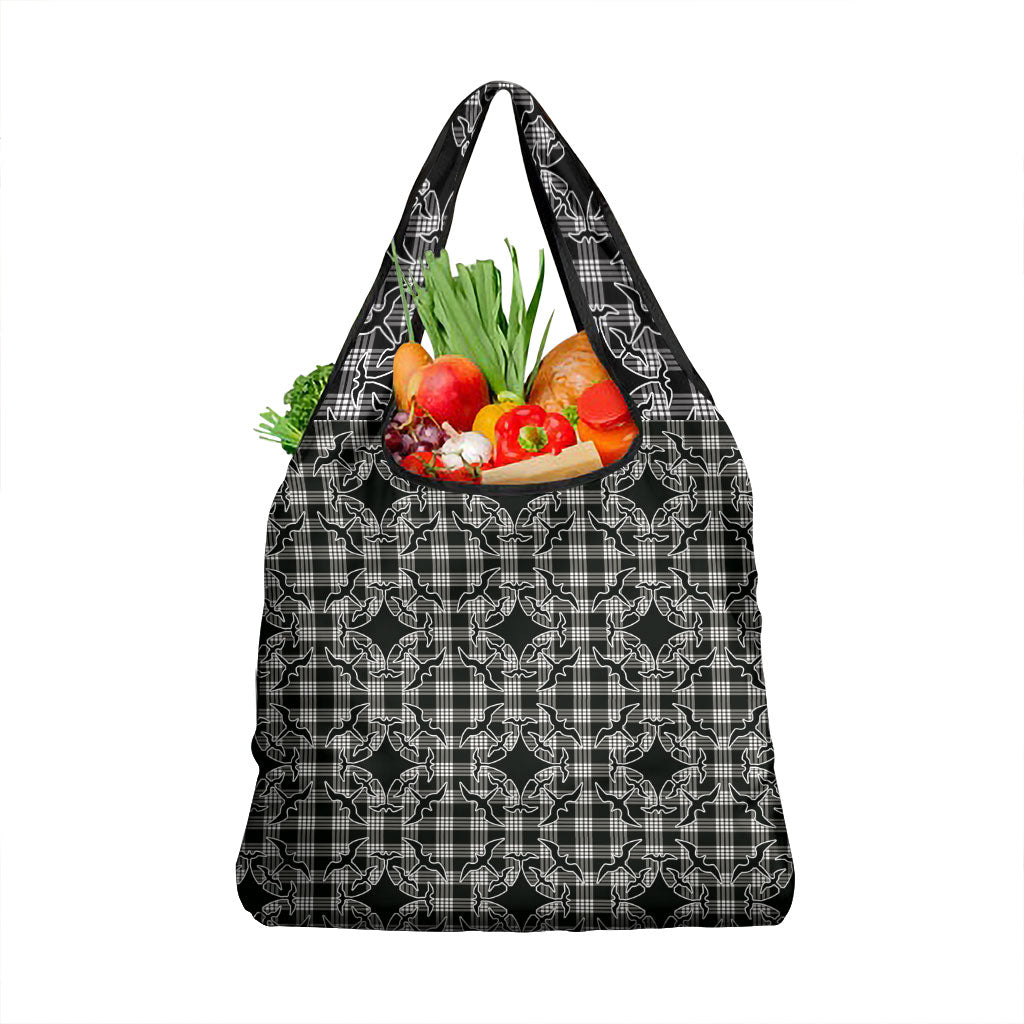 Eleele Hawaii Iwa Bird Palaka Motifs Grocery Bag