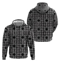 Eleele Hawaii Iwa Bird Palaka Motifs Hoodie LT14 - Polynesian Pride
