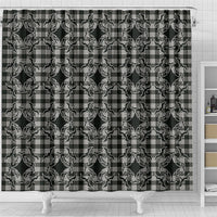 Eleele Hawaii Iwa Bird Palaka Motifs Shower Curtain LT14 - Polynesian Pride