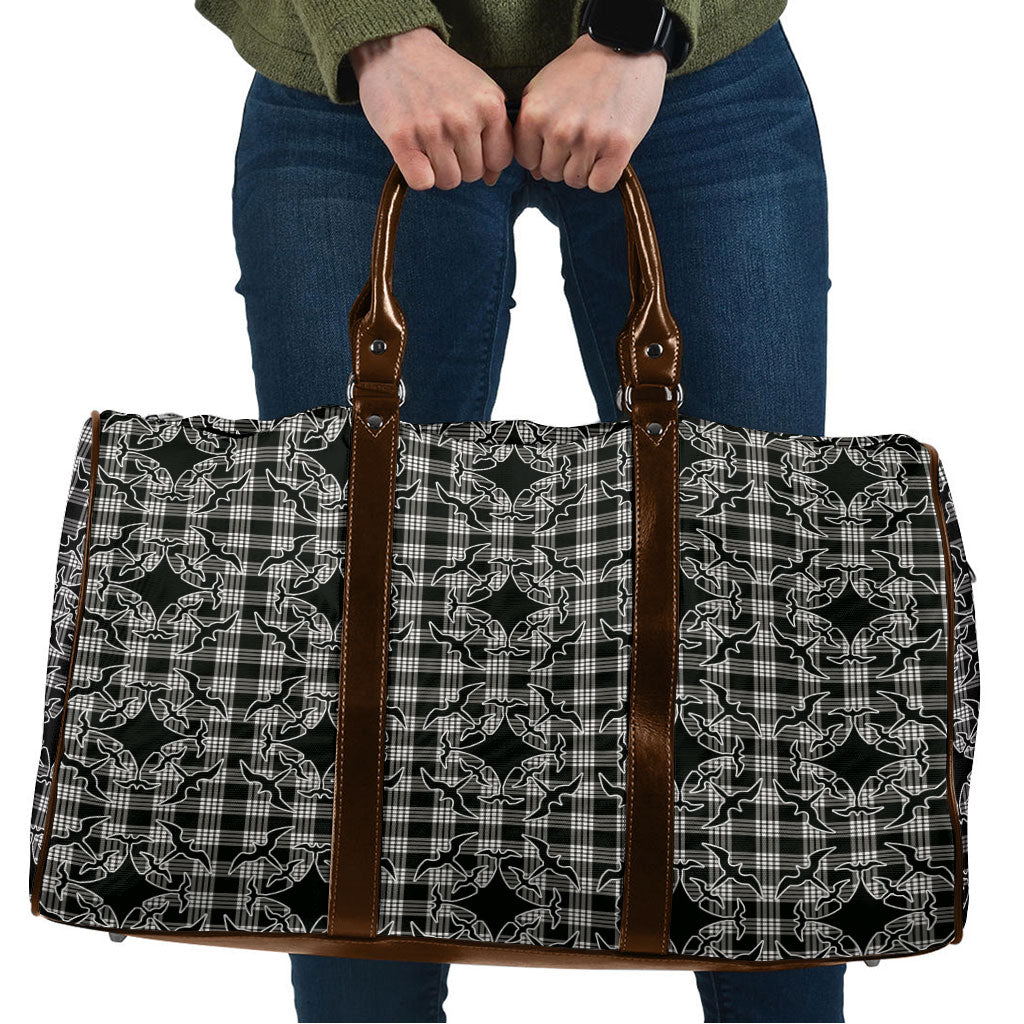 Eleele Hawaii Iwa Bird Palaka Motifs Travel Bag