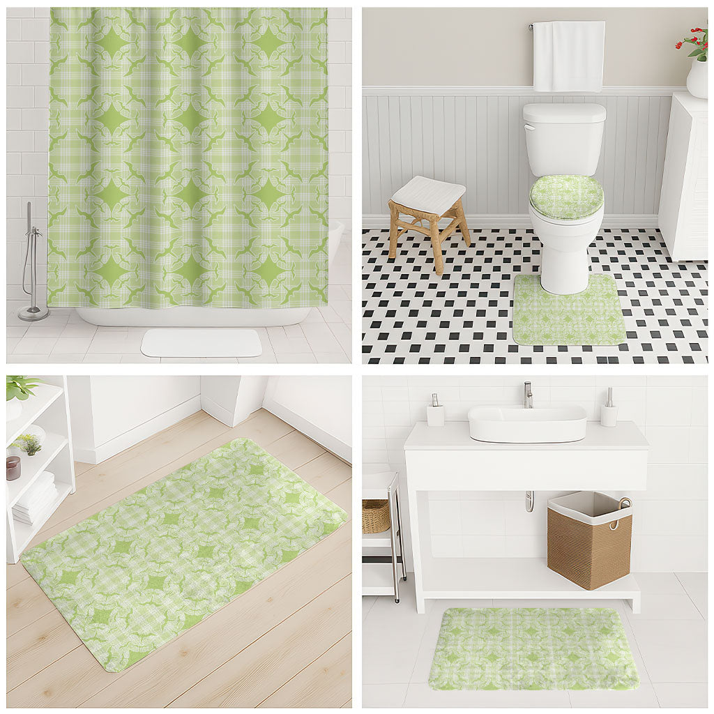Omaomao Hawaii Iwa Bird Palaka Motifs Bathroom Set LT14 - Polynesian Pride