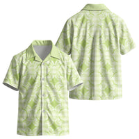 Omaomao Hawaii Iwa Bird Palaka Motifs Kid Hawaiian Shirt LT14 - Polynesian Pride