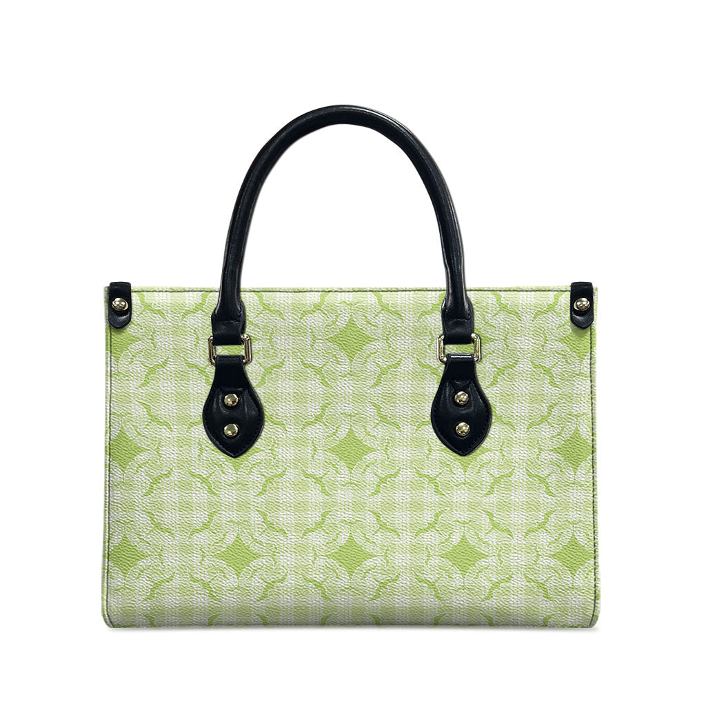 Omaomao Hawaii Iwa Bird Palaka Motifs Leather Bag LT14 - Polynesian Pride