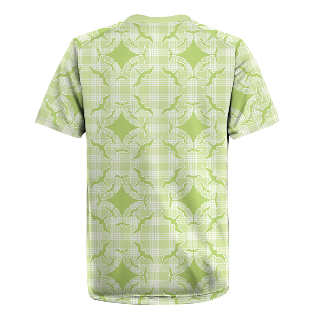 Omaomao Hawaii Iwa Bird Palaka Motifs Rugby Jersey LT14 - Polynesian Pride