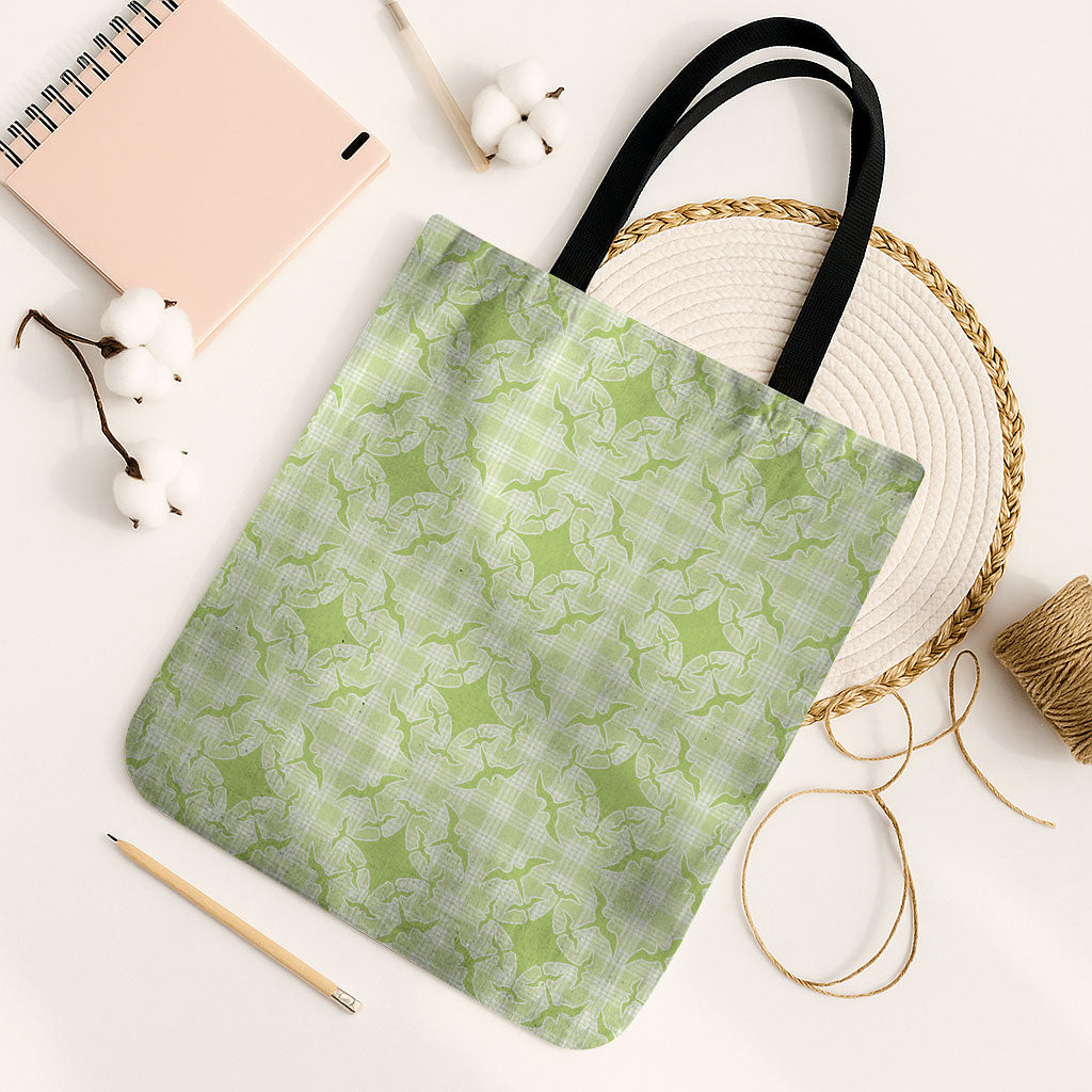 Omaomao Hawaii Iwa Bird Palaka Motifs Tote Bag