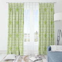 Omaomao Hawaii Iwa Bird Palaka Motifs Window Curtain LT14 - Polynesian Pride