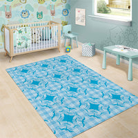 Polu Hawaii Iwa Bird Palaka Motifs Area Rug LT14 - Polynesian Pride