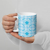 Polu Hawaii Iwa Bird Palaka Motifs Ceramic Mug LT14 - Polynesian Pride