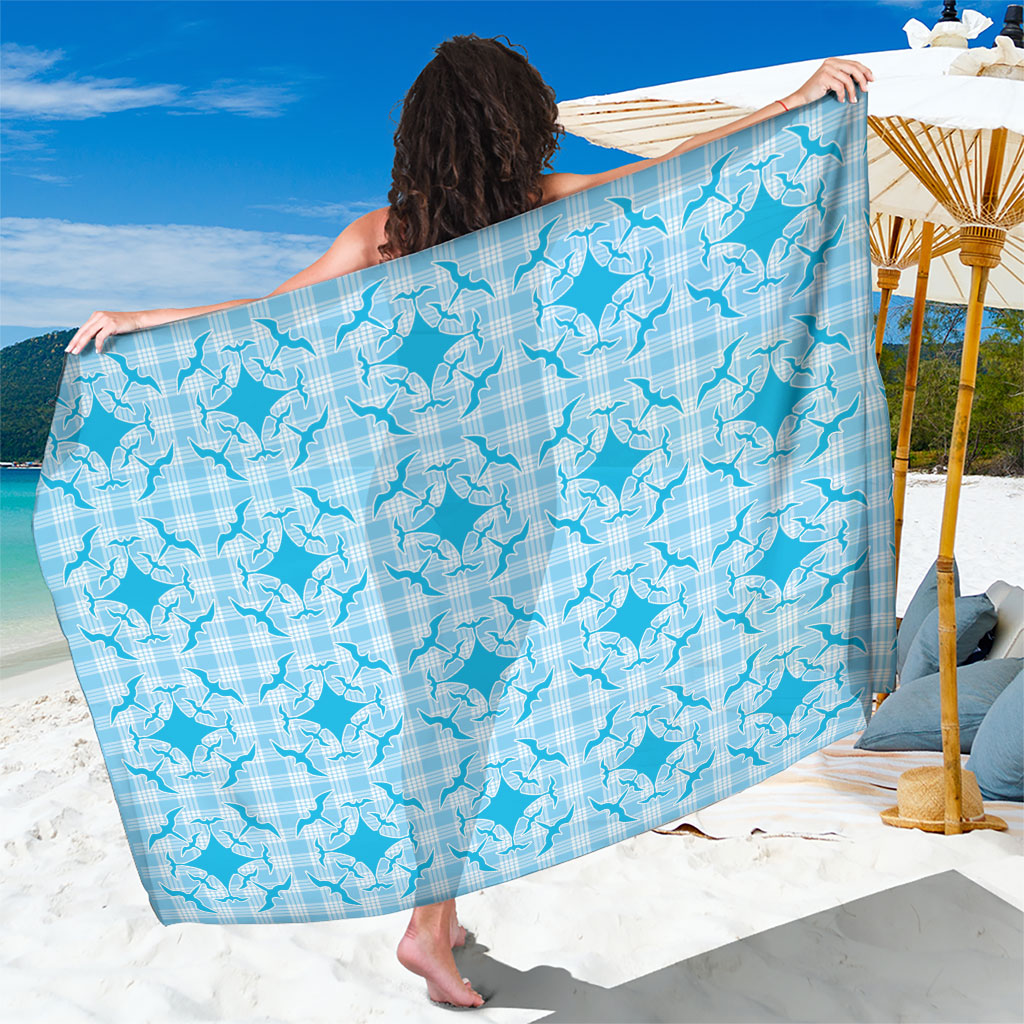 Polu Hawaii Iwa Bird Palaka Motifs Sarong