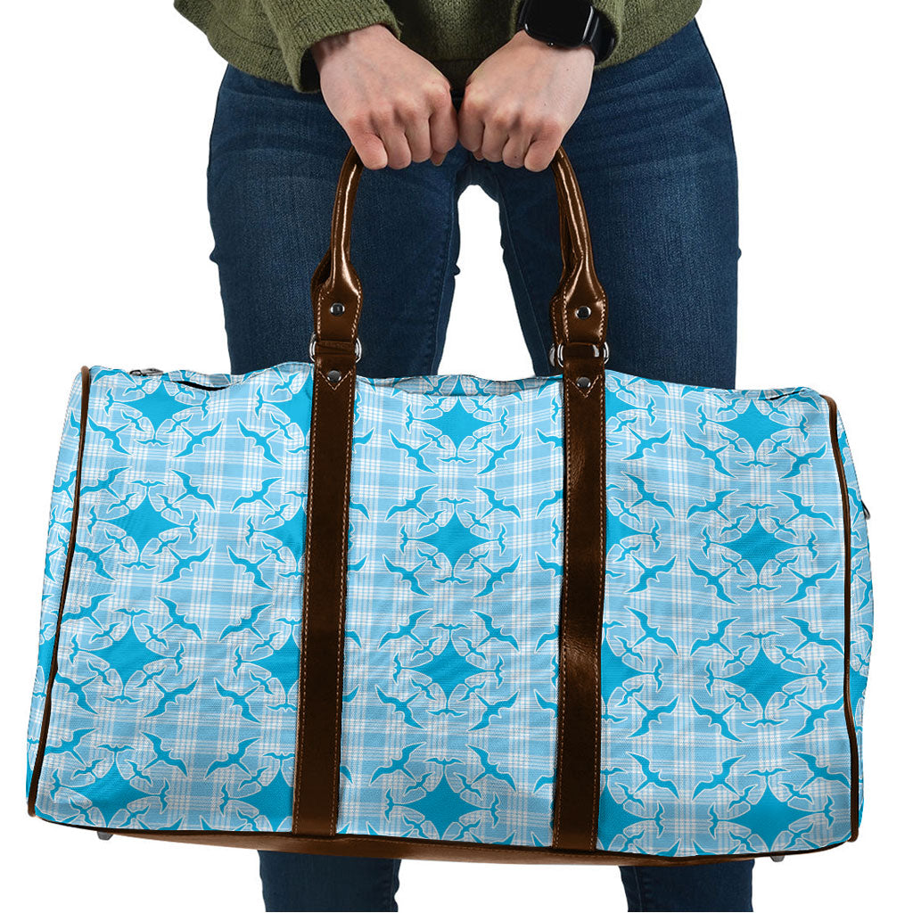 Polu Hawaii Iwa Bird Palaka Motifs Travel Bag