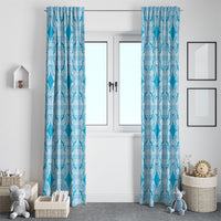 Polu Hawaii Iwa Bird Palaka Motifs Window Curtain LT14 - Polynesian Pride