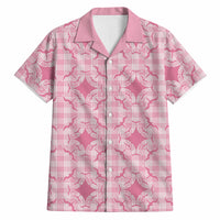 Alaka Hawaii Iwa Bird Palaka Motifs Hawaiian Shirt LT14 Pink - Polynesian Pride