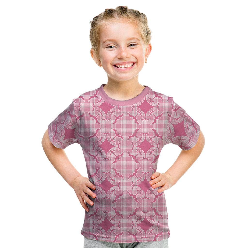 Alaka Hawaii Iwa Bird Palaka Motifs Kid T Shirt