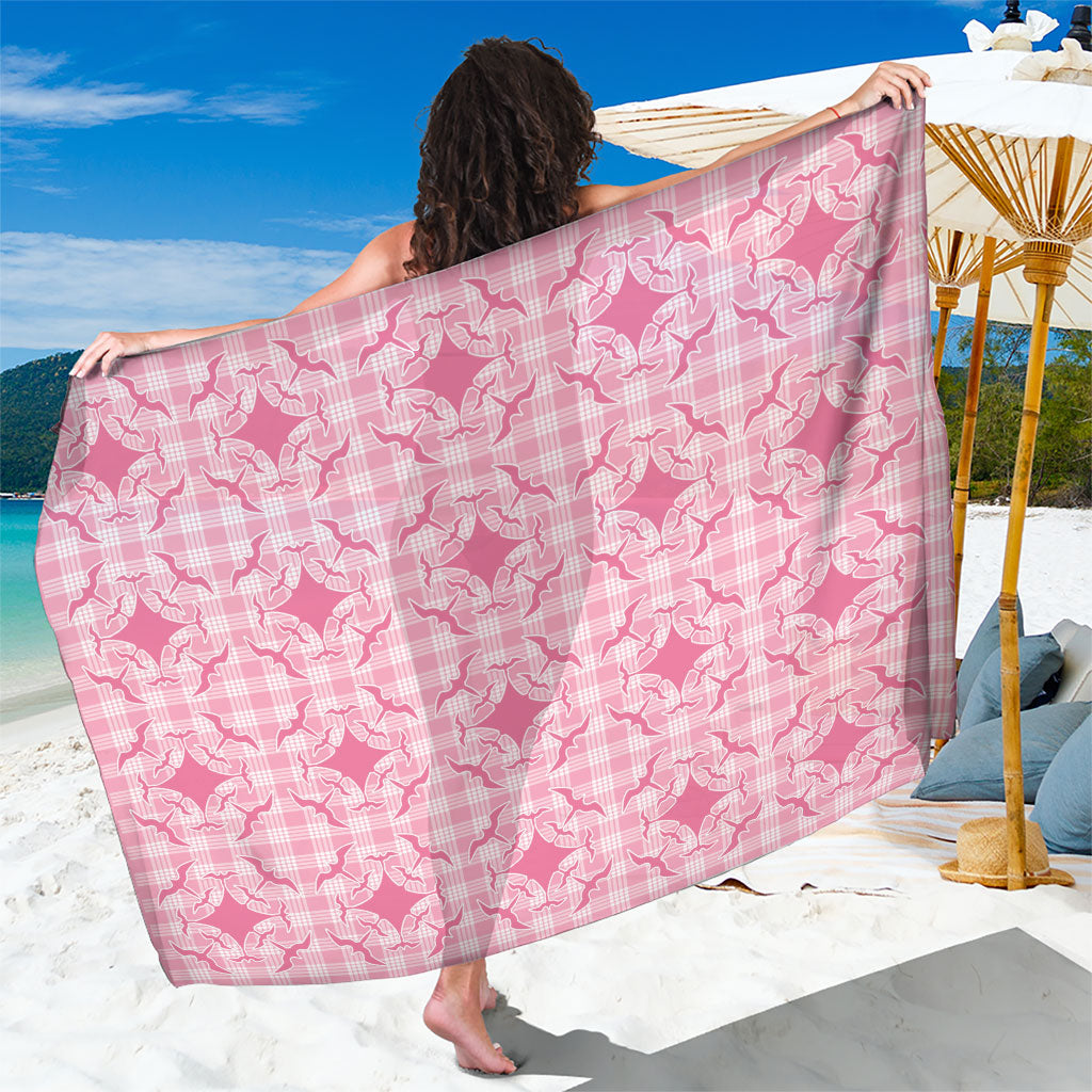 Alaka Hawaii Iwa Bird Palaka Motifs Sarong