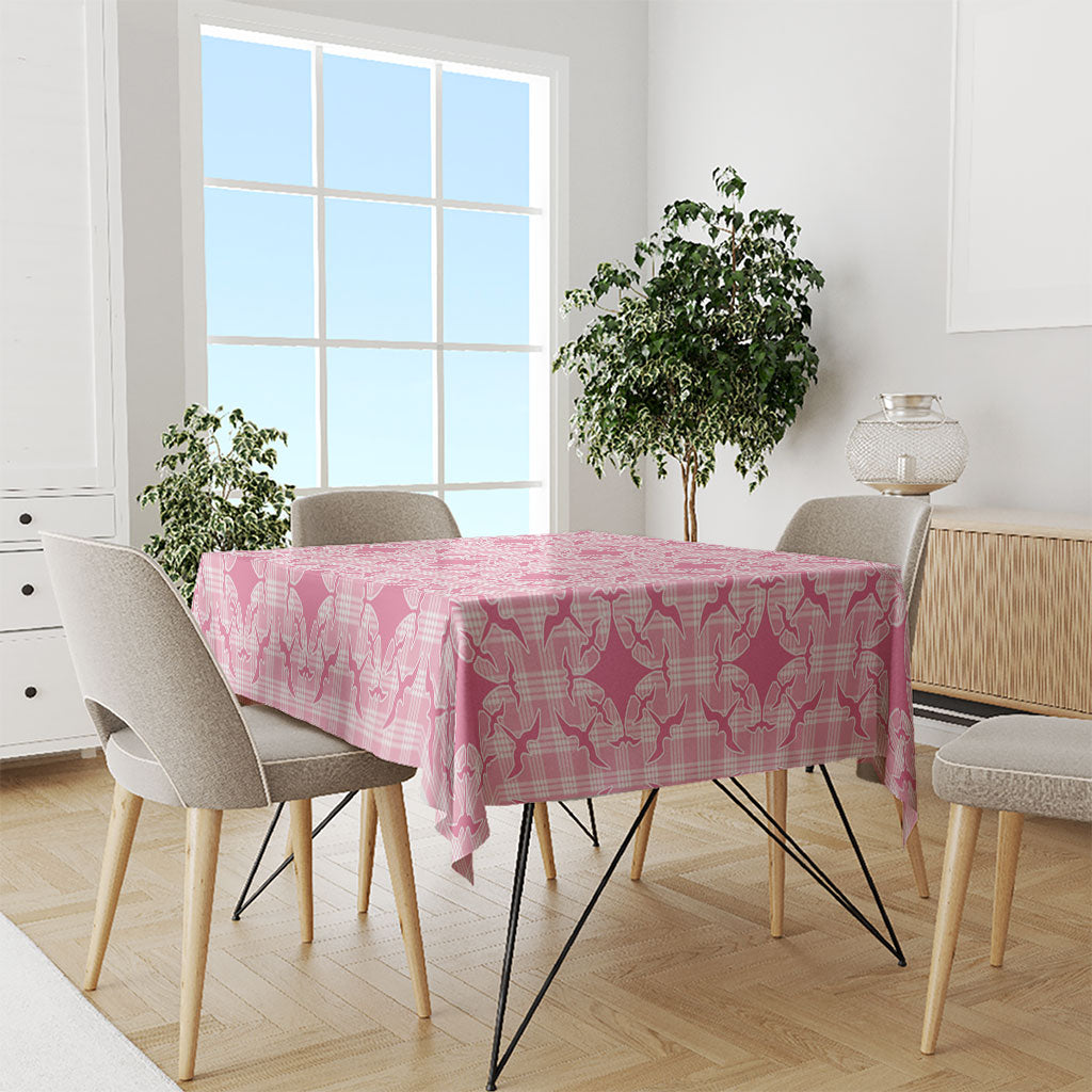 Alaka Hawaii Iwa Bird Palaka Motifs Tablecloth LT14 - Polynesian Pride