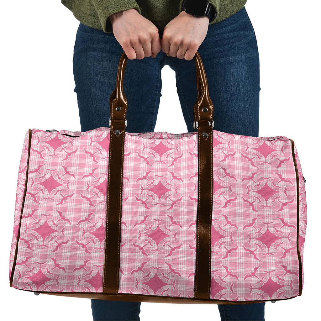 Alaka Hawaii Iwa Bird Palaka Motifs Travel Bag