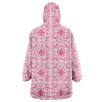 Alaka Hawaii Iwa Bird Palaka Motifs Wearable Blanket Hoodie LT14 - Polynesian Pride