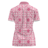 Alaka Hawaii Iwa Bird Palaka Motifs Women Polo Shirt LT14 - Polynesian Pride