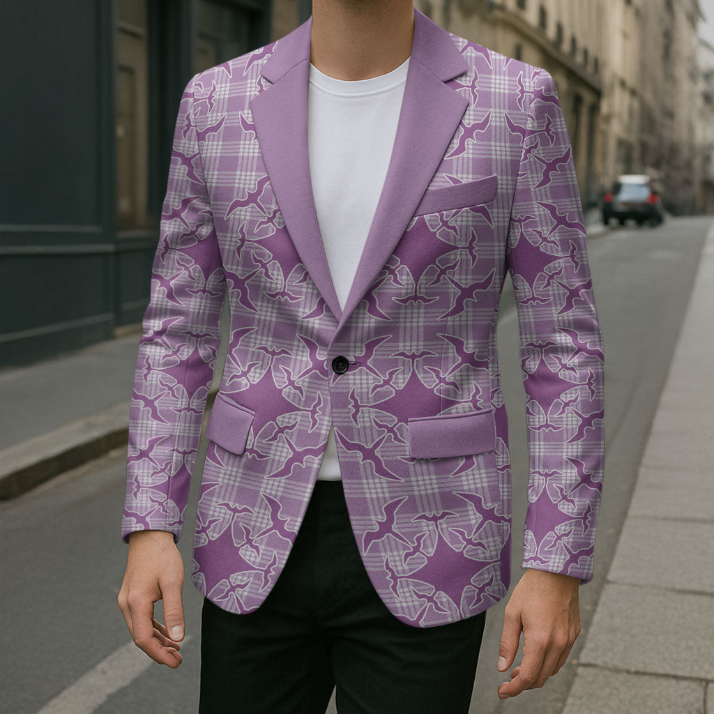 Poni Hawaii Iwa Bird Palaka Motifs Blazer LT14 - Polynesian Pride