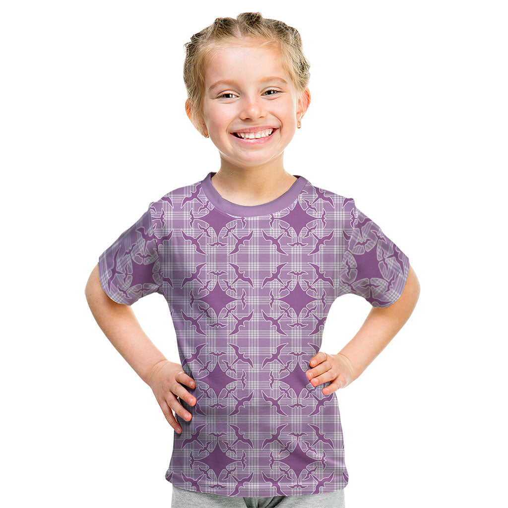 Poni Hawaii Iwa Bird Palaka Motifs Kid T Shirt