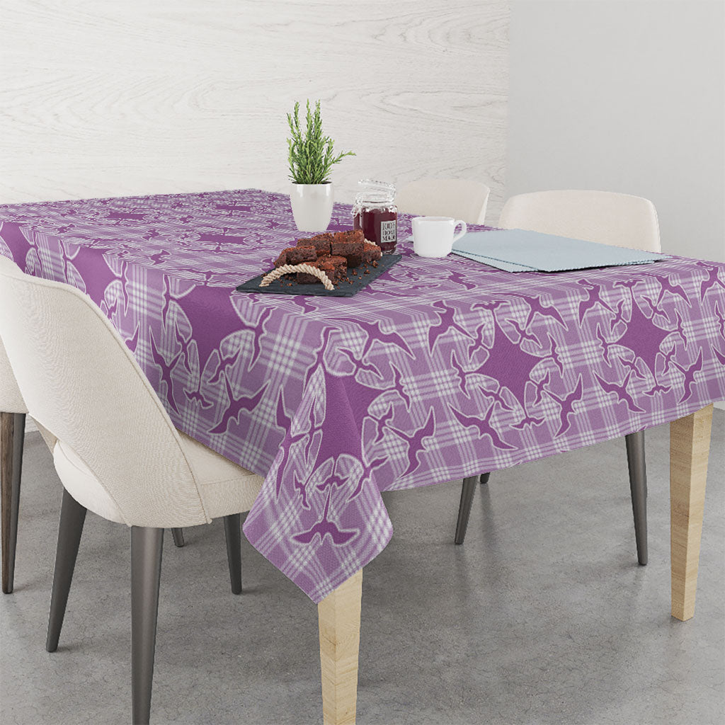 Poni Hawaii Iwa Bird Palaka Motifs Tablecloth LT14 - Polynesian Pride