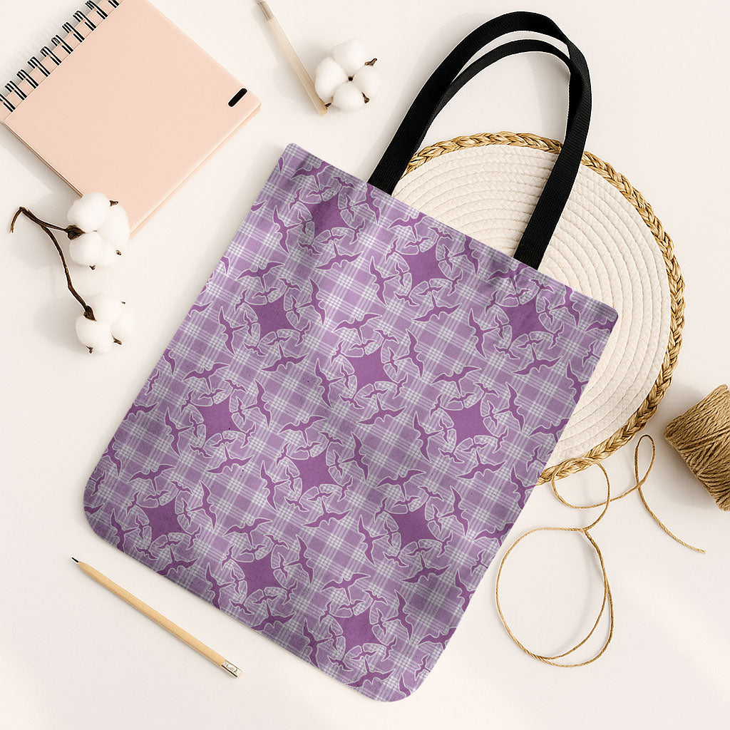 Poni Hawaii Iwa Bird Palaka Motifs Tote Bag