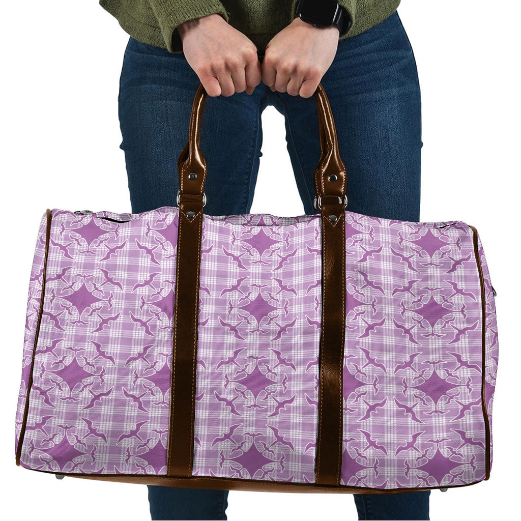 Poni Hawaii Iwa Bird Palaka Motifs Travel Bag