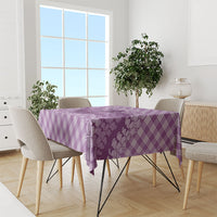 Poni Hawaii Cowboy Palaka Motifs Personalised Tablecloth Paniolo Festival Puakenikeni Lei LT14 - Polynesian Pride
