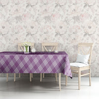 Poni Hawaii Cowboy Palaka Motifs Personalised Tablecloth Paniolo Festival Puakenikeni Lei LT14 - Polynesian Pride