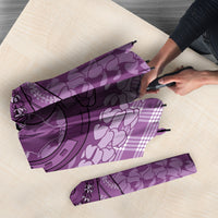 Poni Hawaii Cowboy Palaka Motifs Personalised Umbrella Paniolo Festival Puakenikeni Lei LT14 - Polynesian Pride