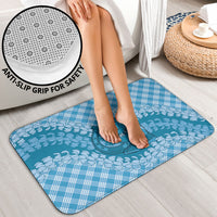 Polu Hawaii Cowboy Palaka Motifs Personalised Bathroom Set Paniolo Festival Puakenikeni Lei LT14 - Polynesian Pride