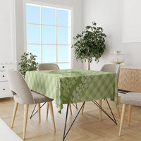 Omaomao Hawaii Cowboy Palaka Motifs Personalised Tablecloth Paniolo Festival Puakenikeni Lei LT14 - Polynesian Pride